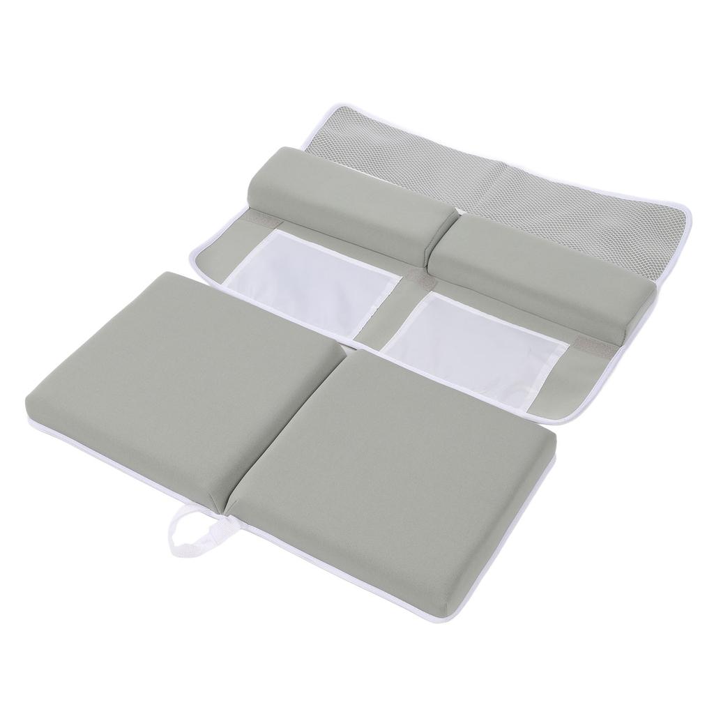 Bath Kneeler and Elbow Rest Pad Set Non Slip Quickly Drying Thick Baby Bath Kneeler Pads with Large