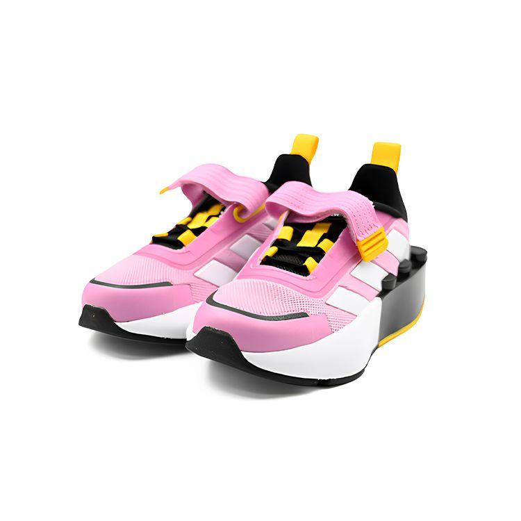 LEGO x adidas Tech Runner EL Кроссовки для малышей Bliss Orchid Фиолетовый Облачно-белый Основной черный HP5880
