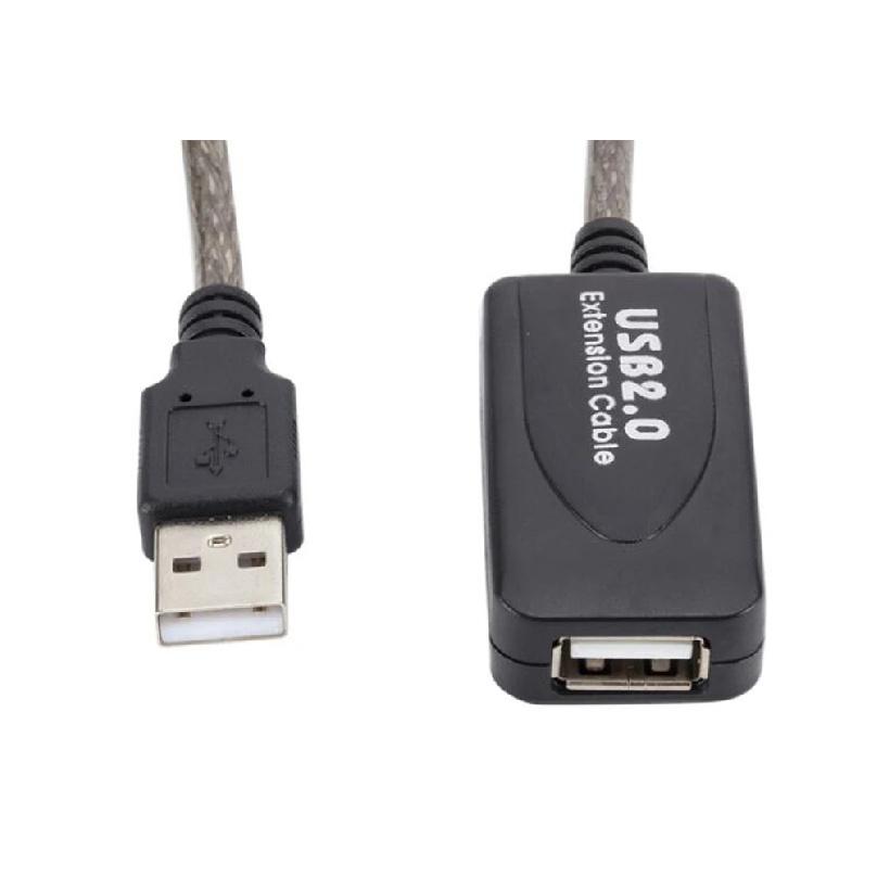 3M 5M 10M 15M 20M 25M 30M USB 2.0 Удлинительный кабель Папа-Мама Активный повторитель Удлинитель для беспроводной сетевой карты USB-адаптер Кабель