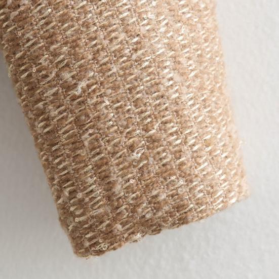 Женские укороченные твидовые пиджаки с длинным рукавом и застежкой на пуговицы, короткое пальто