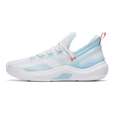 Баскетбольные кроссовки KT Fly Non-Slip, износостойкие, низкие, мужские, белые, синие 112321606-1