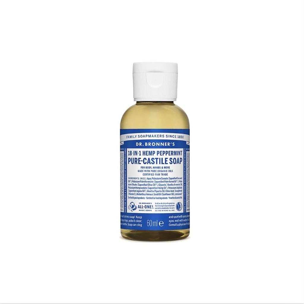 [Dr.Bronner's] Чистое кастильское мыло 60 мл 12 ароматов