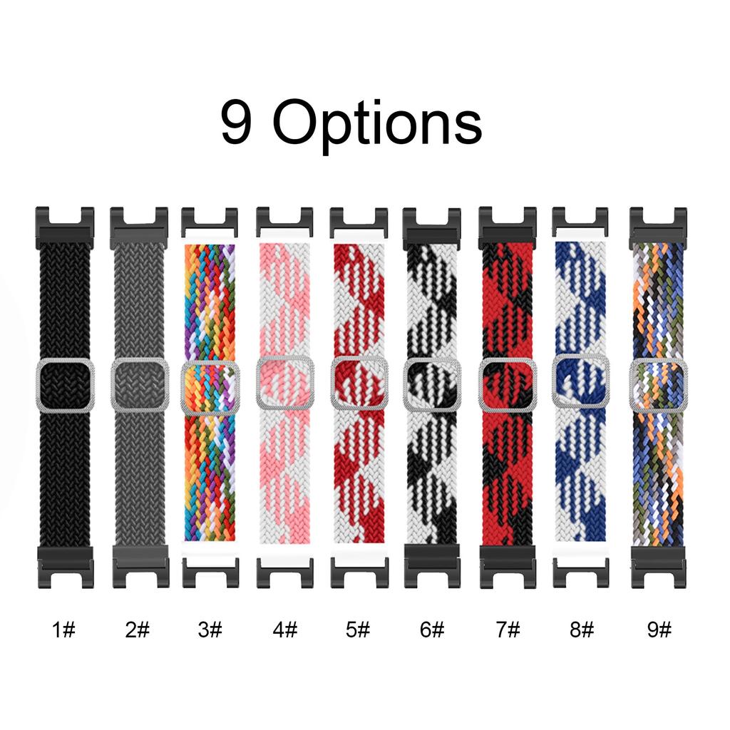 Watch Bands 22mm Width Replacement Watch Straps Nylon Strap Compatible with Huami Amazfit T-Rex