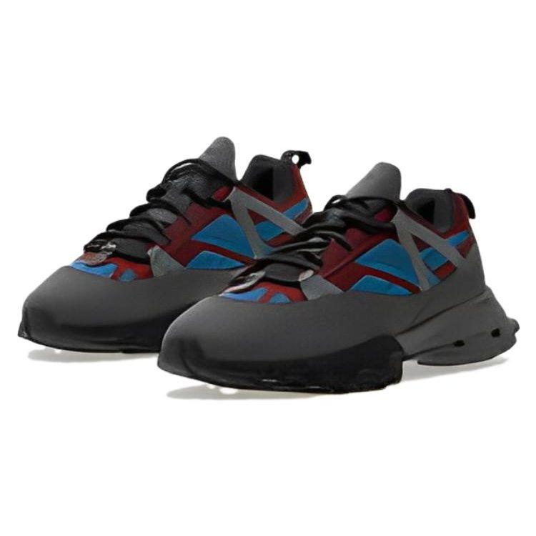 Reebok Кроссовки унисекс DMX Trail Shadow Cloud серые бордовые стальные синие IE2154