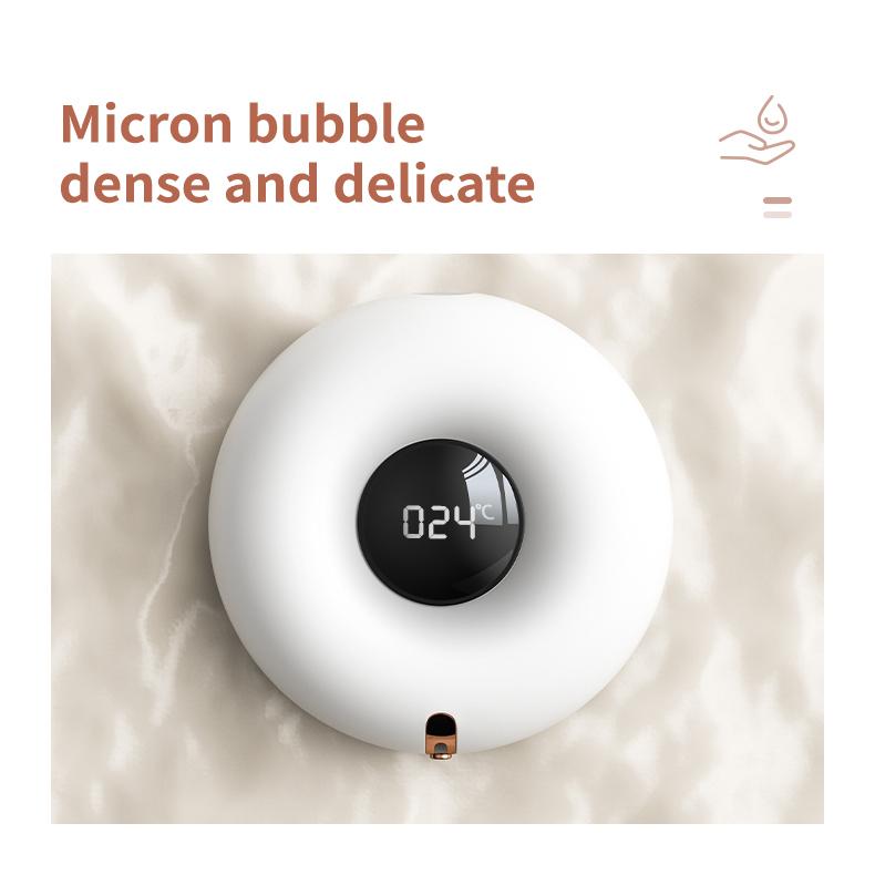 Xiaomi Donut со светодиодным дисплеем, автоматическая индукционная пенящаяся ручная мойка, автоматический дозатор мыла, тип C, зарядка