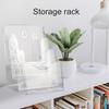 Acrylic Brochure Holder 3-Tier Brochure Display Stand with Divider Wall Mount Countertop Clear Flyer Holder Rack Magazine Booklet Display Stand