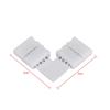 20PCS 4 Pin LED Strip Connector 10mm LED Strip Adapter Light Strip Adapter  Corner Connection