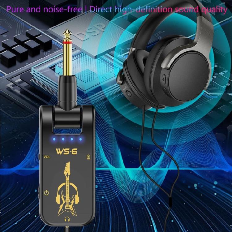 Педаль эффектов для гитарного усилителя с интуитивно понятным управлением, процессор гитарного сигнала, подходит для начинающих и профессионалов