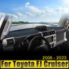 Car Dashboard Cover Avoid Light Pad Anti-UV Carpet Non-Slip Mat For Toyota FJ Cruiser GSJ10 2006-2018 2022