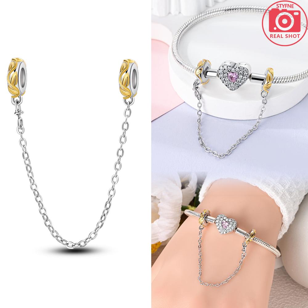 Gold Diy Charms Beads Inlaid Zircon Original Copper Sun Leopard Pendants Fit Bracelet Diy Jewelry Women Gift