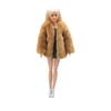 Winter Dress Doll Overcoat Casual Wear Doll Plush Coat Children Gifts Doll Clothes  BJD Doll