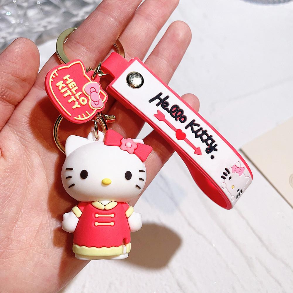 Очаровательный Мультяшный Брелок Hello Kitty Силиконовые Подарки Идеально Подходят Для Дней Рождения И Выпускных