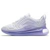 Air Max 720 Pure Platinum Oxygen Purple Women's Sneakers Casual Shoes AR9293-009
