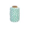 String - Cotton - Turquoise/White - 25m - Creative Hobbies - Jewelry - CTOP