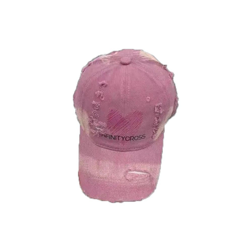 Бейсболка с регулируемой надписью Солнцезащитная кепка с дыркой Модная бейсболка Love Streetwear