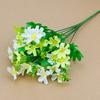 Silk Daisy Flower 28 Head Artificial Chrysanthemum For Garden Landscaping And Interior Decor