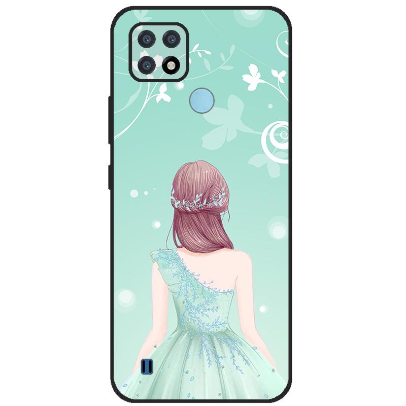 For Realme C21 Case Soft Tpu Silicone Case For OPPO RealmeC21 C 21 Phone Cover Fundas RMX3201 Bumper Case For Realme C21 Cover