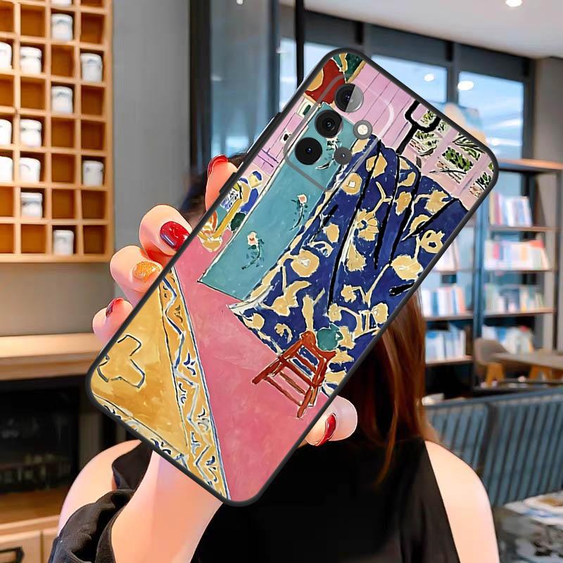 Кейс Матисс Масляная живопись для Samsung Galaxy A53 A56 A36 A06 A13 A32 A12 A22 A52 A35 A26 A16 A55 A15 A54 A34 A14