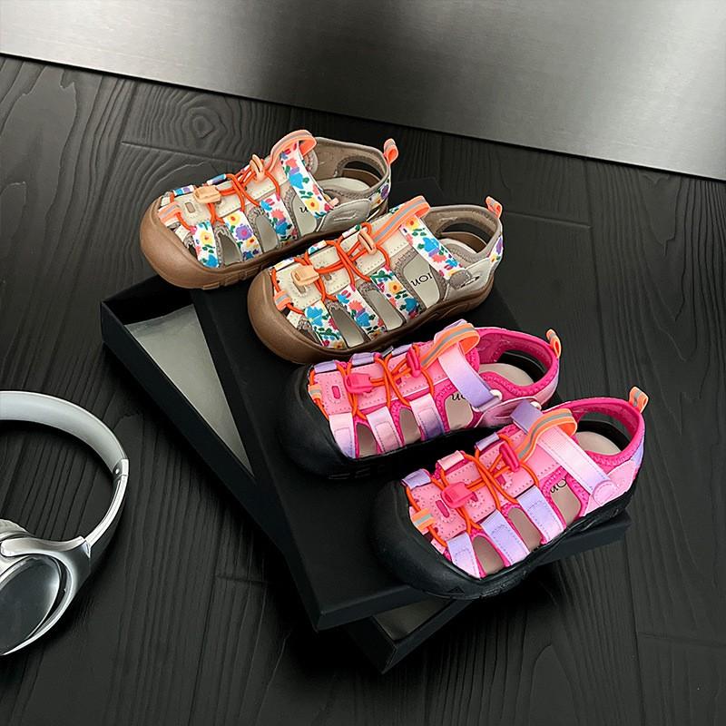 Kids Water Shoes Beach Pool Hiking Outdoor Activities Soft Sole Closed Toe Sandals Boys Girls
