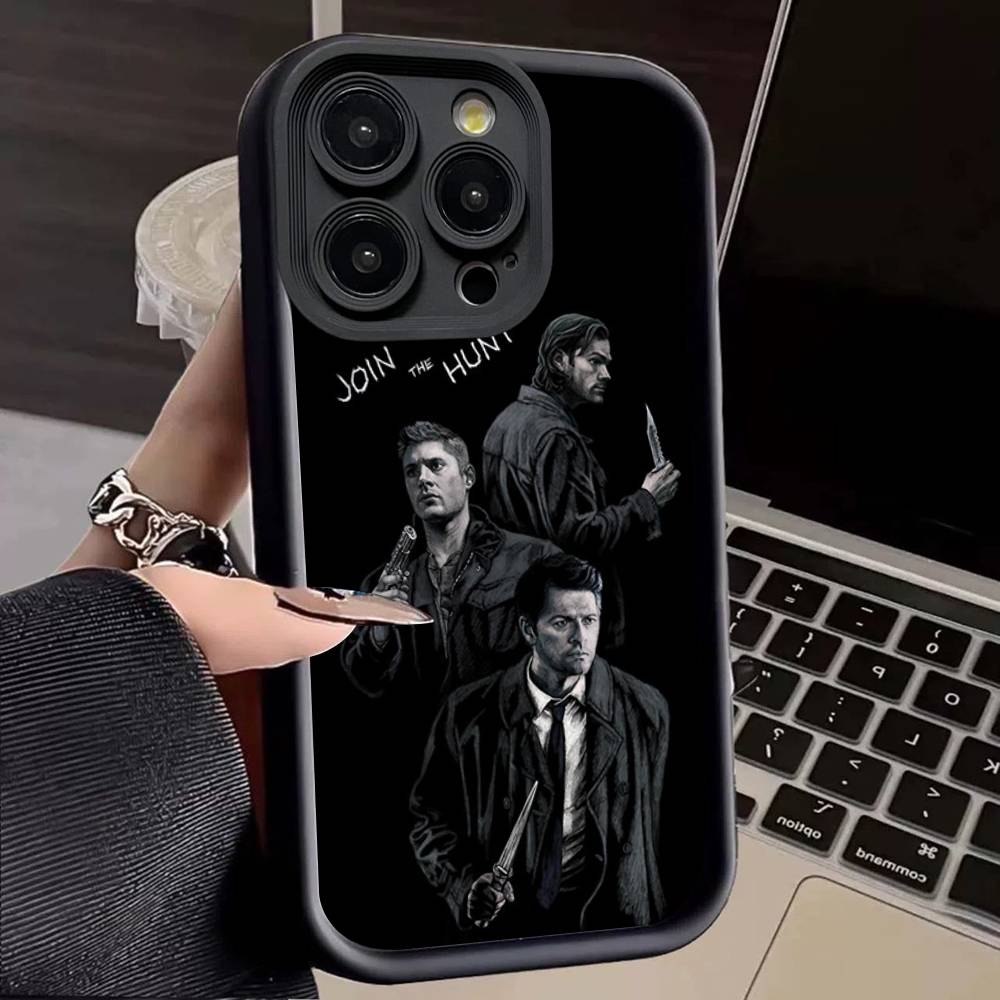 Чехол для телефона из сериала Сверхъестественное Для iPhone 11 12 13 14 15 16 17 Pro Max Mini Plus Мягкая задняя крышка из ТПУ