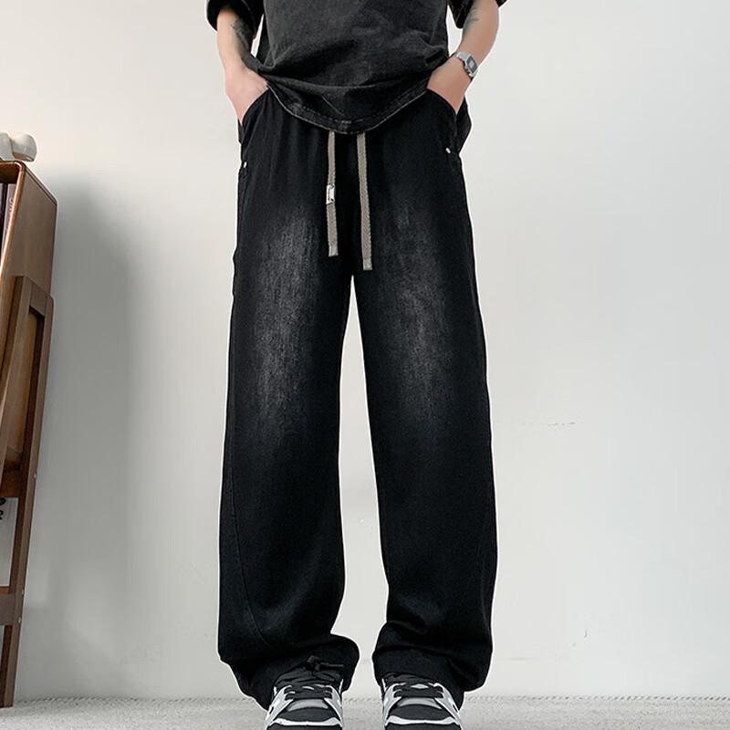 Мужские джинсы NASA MARVEL свободного кроя прямого кроя