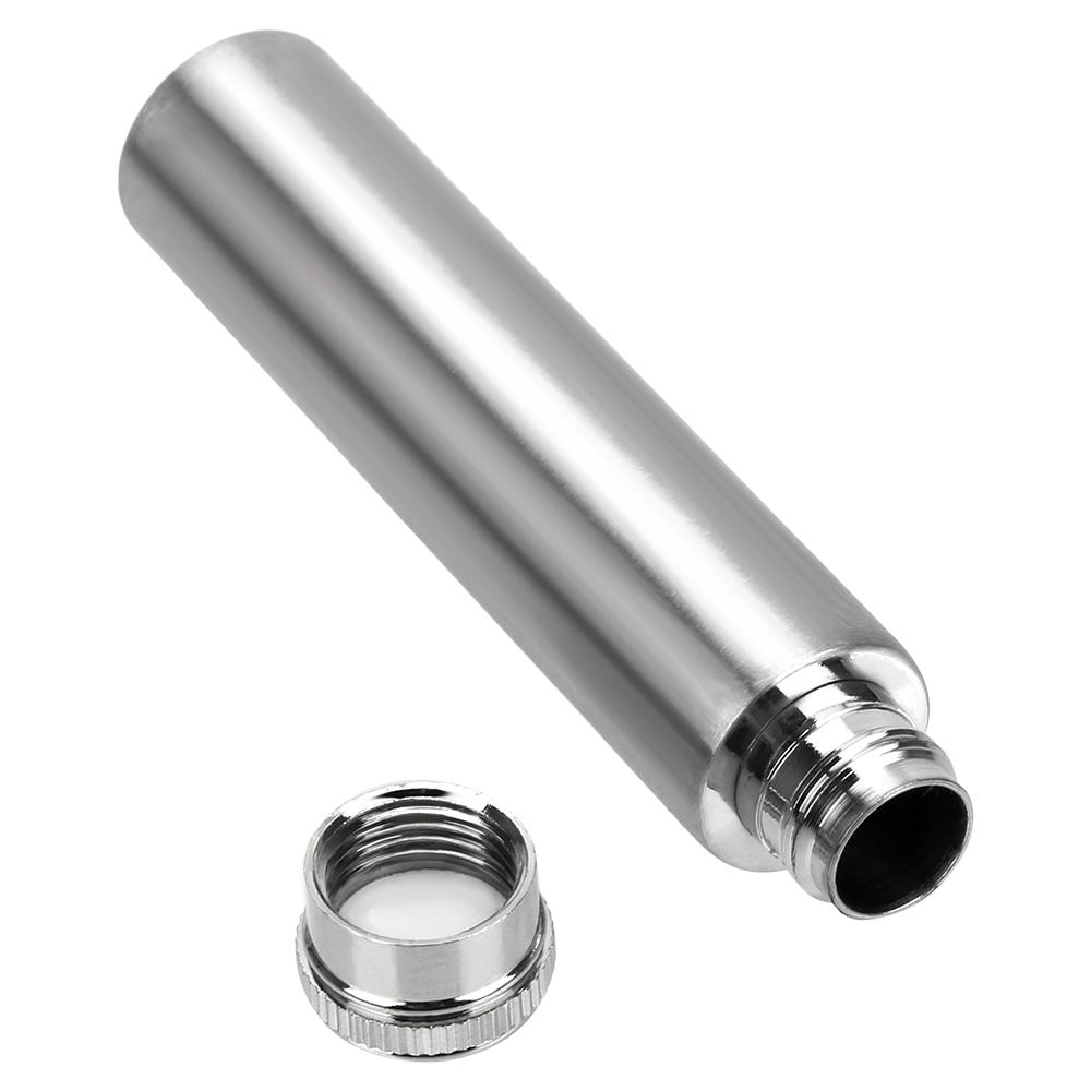 Мини-фляги из нержавеющей стали для виски, скрытые бутылки вина, трубчатые фляги для спирта, подарки для жениха 1/1,5 унции