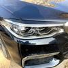 2 шт. фара брови веки отделка крышка для BMW 5 серии G30 525i 17-21 черный карбоновый волокно фары глаз крышка декор