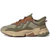 Оригинальные кроссовки Ozweego 'Green Brown' для женщин GX8824