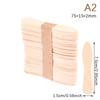 50Pcs Wax Waxing Disposable Sticks Wood Tongue Depressor Spatula Woman Wooden Body Hair Removal Sticks Beauty Toiletry Kits