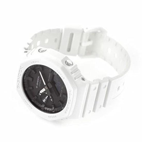 CASIO G-SHOCK Analog-Digital 2100 Series Octagonal Quartz Mens Watch GA-2100-7ADR