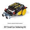 51 Microcontroller Smart Car DIY Kit: Ultrasonic Obstacle Avoidance & Auto Ranging Robot