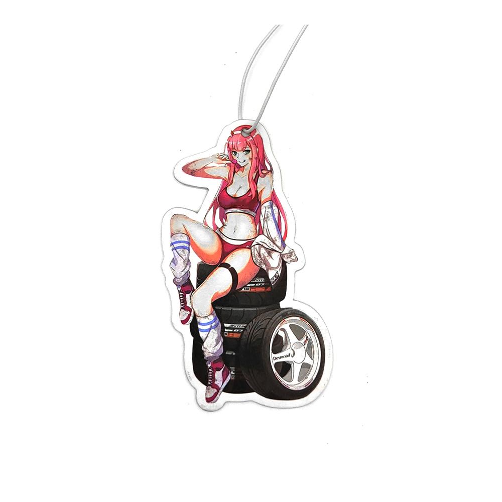 Автомобильные детали Дизайн Освежитель воздуха для автомобиля Подвесной автомобильный задний вид Твердый бумажный обод колеса Поршень Автомобильный диффузор Аксессуары для интерьера Подвеска