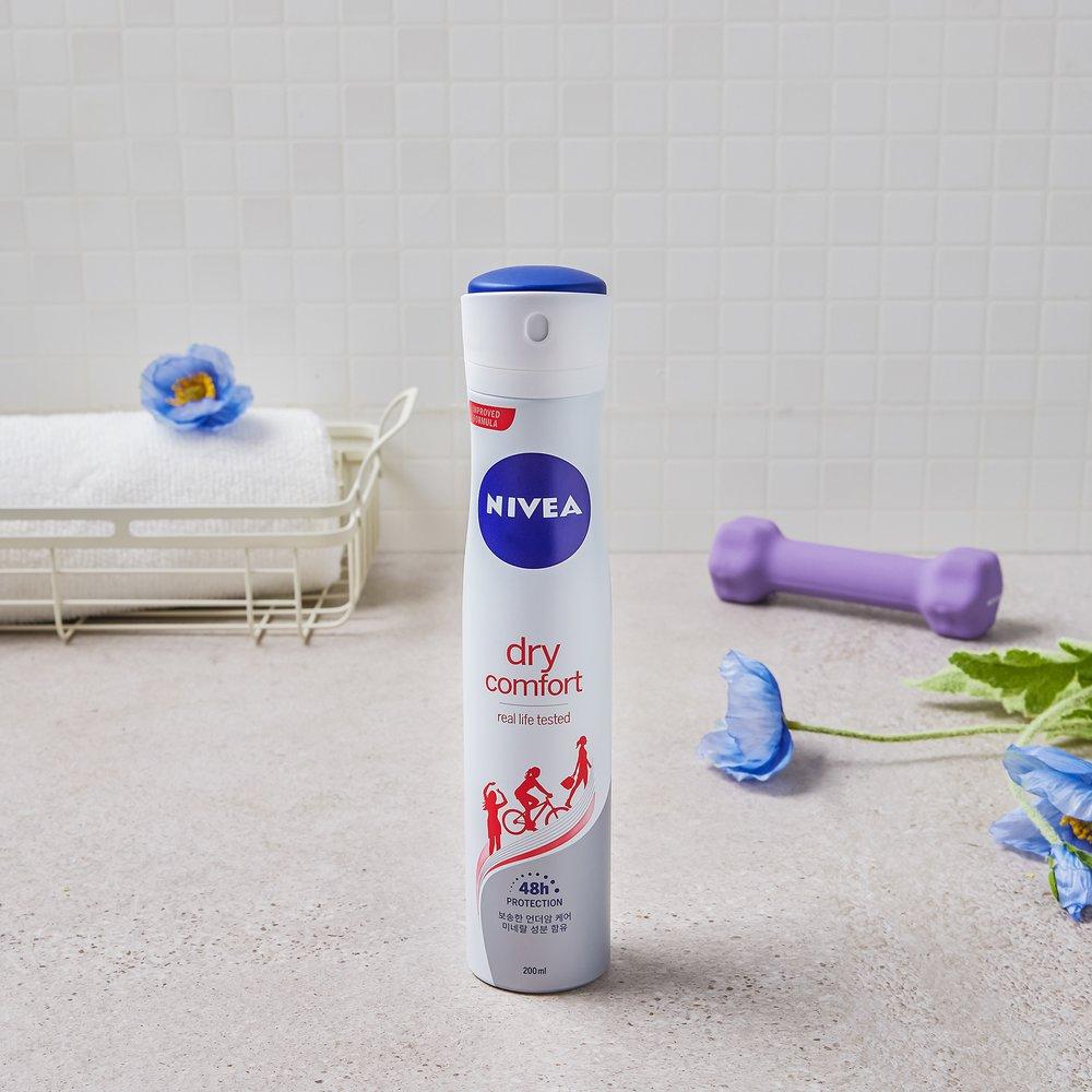 Nivea Дезодорант-спрей Dry Comfort 200 мл