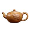 Auspicious Dragon Bone Gold Sand Yixing Zisha Teapot 340cc Large Capacity