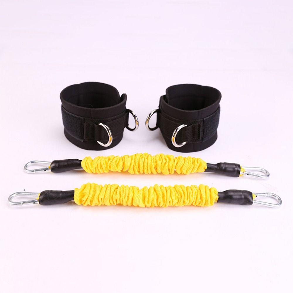 Thicken Taekwondo Training Belt 20LB-80LB Elastic Training Band Resistance Bands Fitness Equipment
