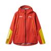 Li Ning Running Series Hooded Waterproof Breathable Quick-Dry Reflective Print Outdoor Running Trail Running Jacket Unisex Jacket Red Yellow ACFV005-4