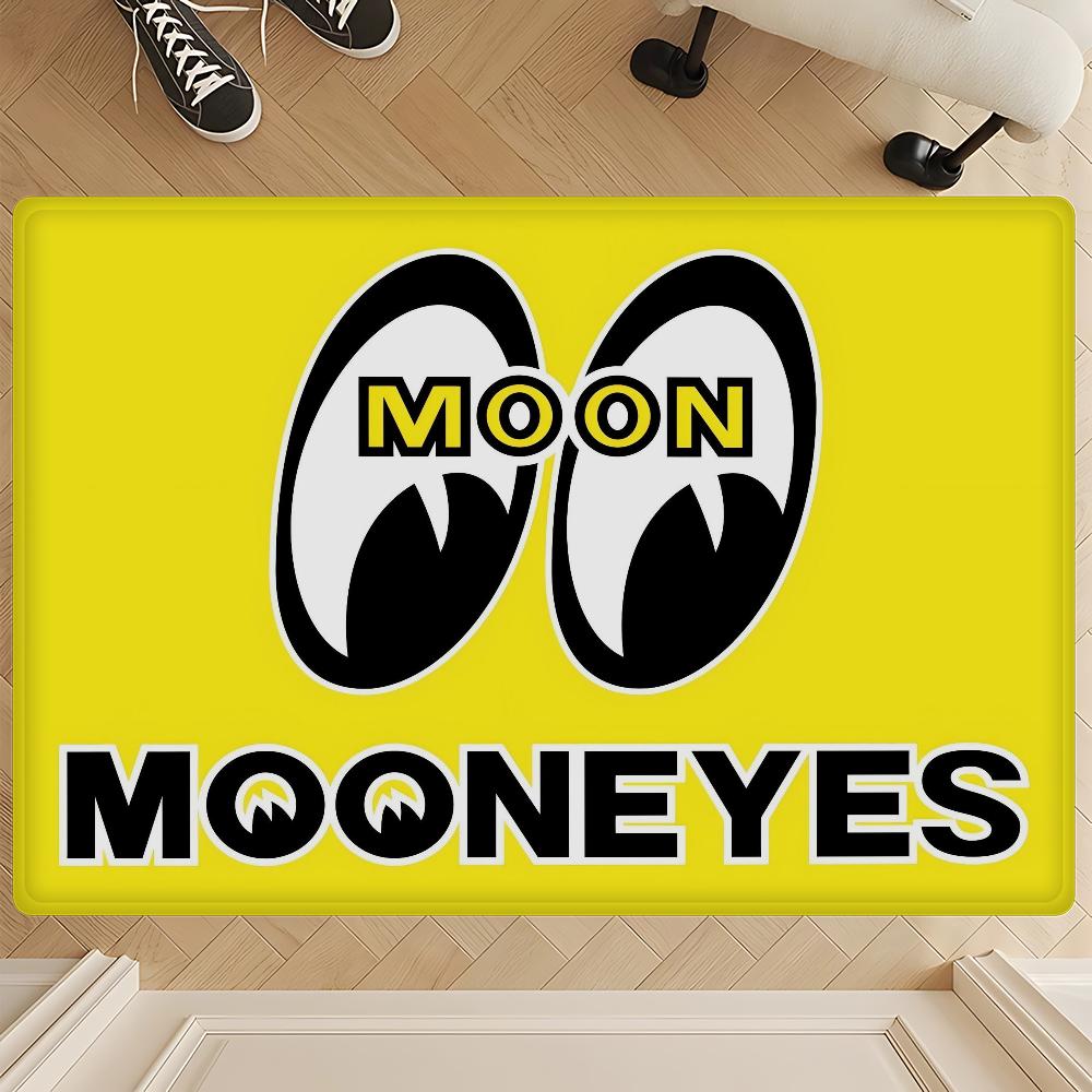 M-Moon Eyes Коврик для пола Ретро Несколько вариантов Ковер для гостиной кухни Нескользящий Современный домашний декор