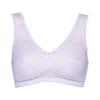 Wacoal CRA580 PU Mesh Dig Into Your Made In No Size L Bra, Wireless, Half-Top, Material, Won't Shoulders, Japan, Hooks,