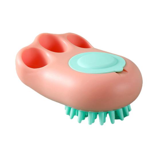 Pet Hair Brush Comfortable Grip Non-Slip Soft Massage Cartoon Shape Pet Cat Dog Hair Cleaning Brush Pet Supplies