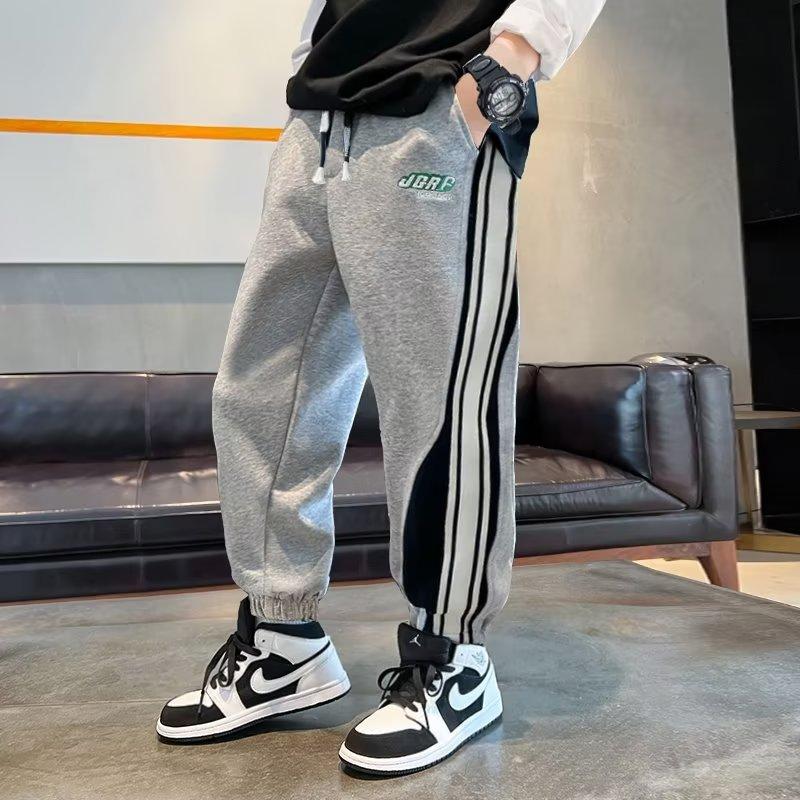Children's Clothing Boys' Autumn Pants Spring and Autumn 2025 New Sports Autumn Big Boys' Long Pants Boys' Sweatpants Trendy