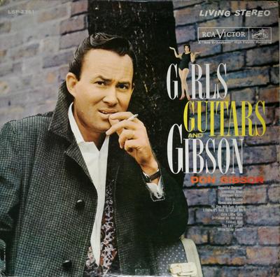 Виниловая пластинка ДОН ГИБСОН - Девушки, гитары и Гибсон LSP2361 RCA Victor 1961 США Фолк Б/У
