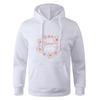 Long Sleeve Teens Autumn Gray Black Hooded Sweatshirt Hoodie Sportswear