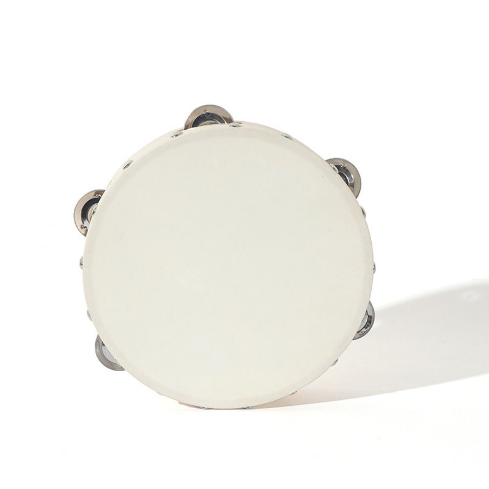 Барабанная мембрана из овчины Тамбурин Деревянный Однорядный Тамбурин Ручной Тамбурин Музыкальные инструменты