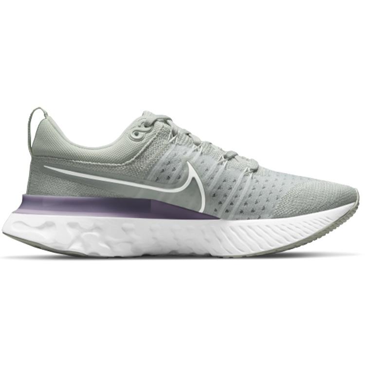 (WMNS) Nike React Infinity Run Flyknit 2 'Light Silver Lilac' Women's CT2423-005