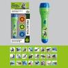 Kids Flashlight Toy with Dinosaur Animal Patterns Slide Projector Educational Fun