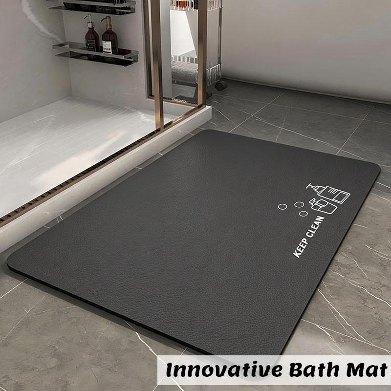 Diatomite Bath Mat Bathroom Absorbent Non-Slip Floor Mat Foot Carpet Quick Dry Shower Toilet Kitchen Rug Doormat Washable 1pc