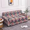 1/2/3-местный чехол для дивана с цветочным принтом, эластичные чехлы для диванов из спандекса, нескользящие моющиеся чехлы для дивана с чехлом для подушки для гостиной