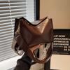 Мода и Досуг Сумка большой вместимости Женская однотонная Новая сумка Сумка-мессенджер для поездок на работу