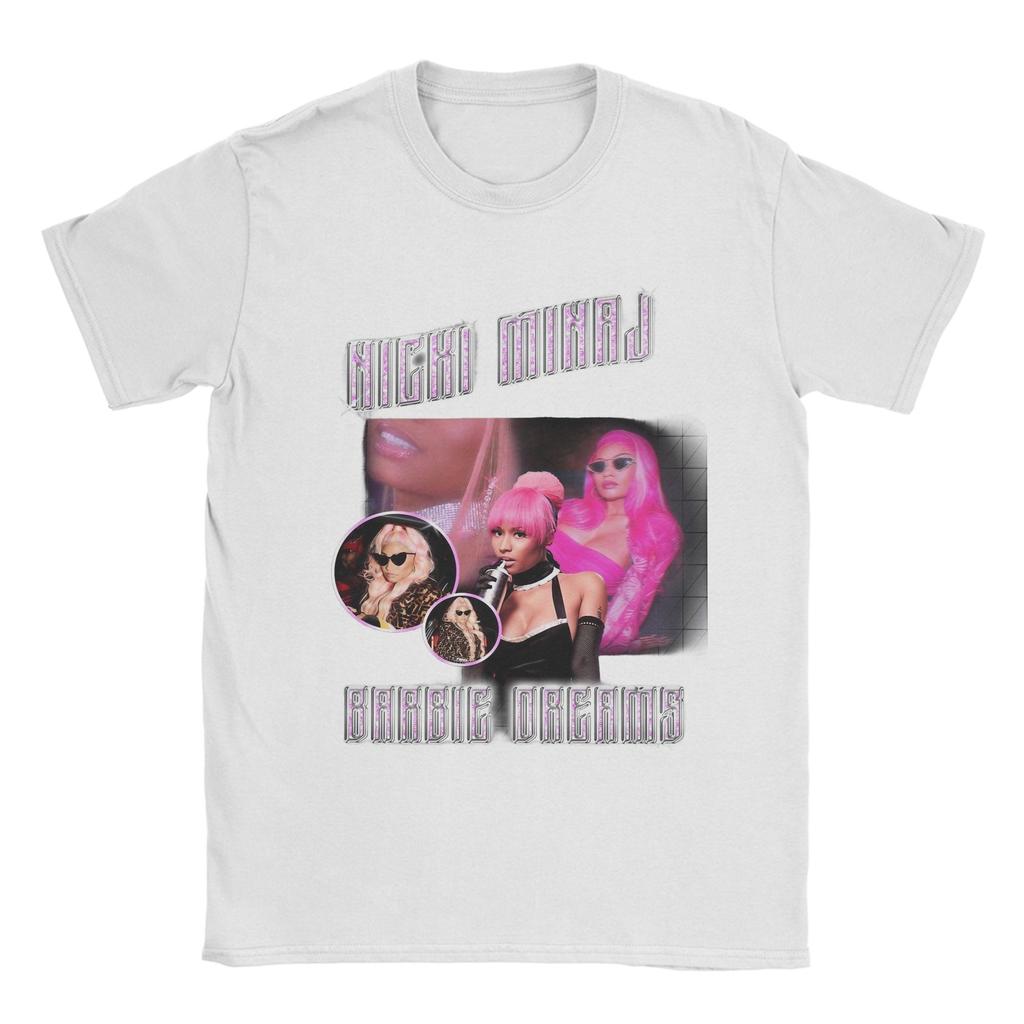 Harajuku Rappers Hip Hop Streetwear 90s Fashion TShirt Unisex Oneck Short Sleeve Tops Nicki Minaj Cotton Summer TopsTops