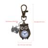 Owl Keychain Watch Clip Carabiner Watch Pocket Watch Analog Waterproof Cute Fashion Accessory Men's Women's